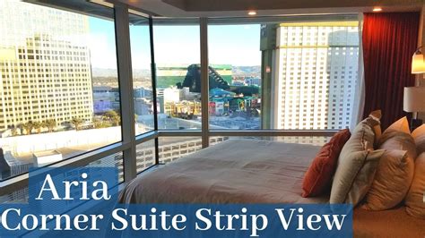 Aria Las Vegas - Corner Suite | Strip View - YouTube