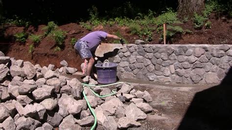 How To Lay A Stone Wall With Mortar – Wall Design Ideas