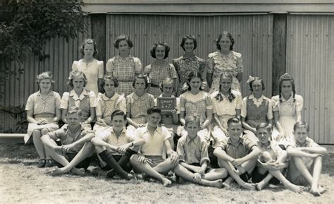 Grade 6 & 7 Class Photo, Cooroy State School, 30 November 1946 ...