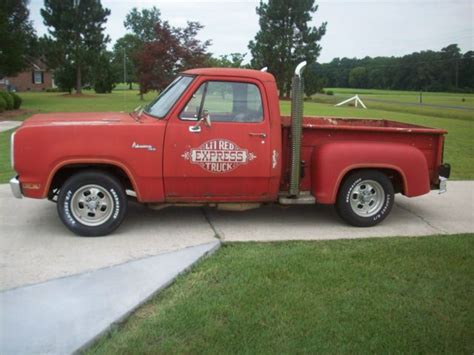 1979 DODGE LITTLE RED EXPRESS WITH EXTRA PARTS TRUCK for sale: photos ...