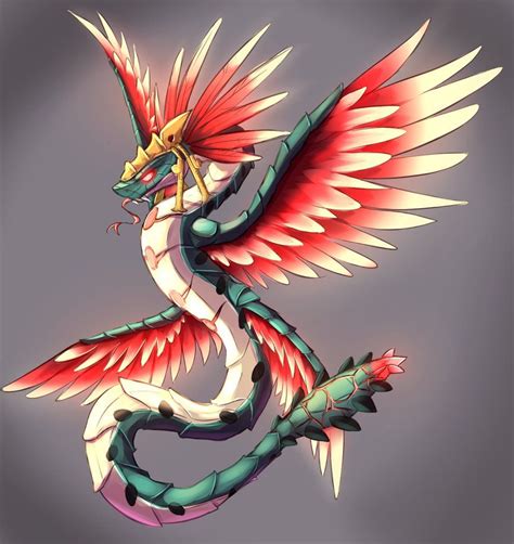 Kukulkan Fanart by Nexeron | Dragon artwork, Fantasy creatures art ...