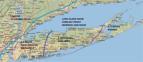 Snow Forecast Long Island 1-4 Inches – Weather Long Island