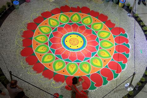 Diwali Theme Rangoli Designs