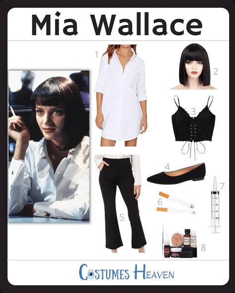 DIY Mia Wallace Costume 2024 | Cosplay And Halloween Ideas