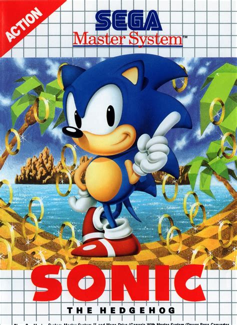 Sonic the Hedgehog Sega Master System Game