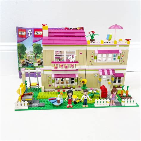 Lego 3315 Friends Olivia’s House 100% Complete Retired Manuals Mini ...