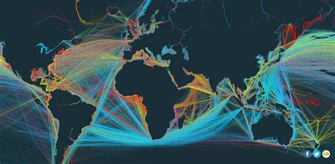 This Shipping Route Map Shows Why Floating Cities May Make Sense | Inverse