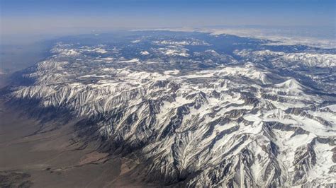 Topography of the Cascade-Sierra Mountains — Earth@Home