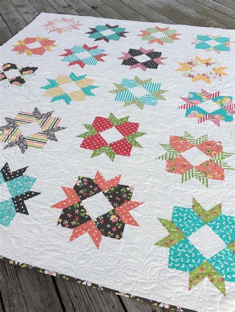 Cake Blossoms Layer Cake Friendly Quilt Pattern PDF Instant Download ...