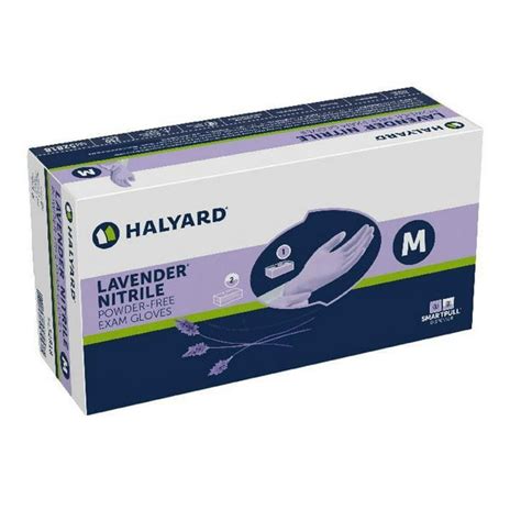 Halyard Lavender® Nitrile Gloves, Medium, 250/Box - Walmart.com ...