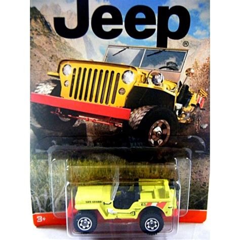 Matchbox - Jeep Collection - 1943 Jeep WIllys Lifeguard - Global ...