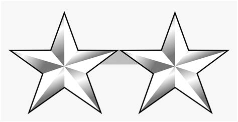 Major General Rank Insignia, HD Png Download - kindpng