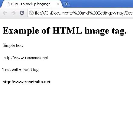 HTML - bold tag.