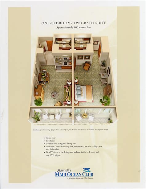 Marriott Maui Ocean Club Floor Plan | Viewfloor.co