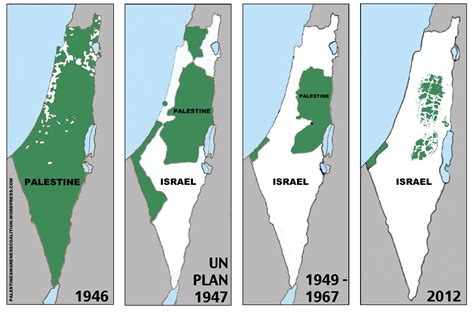 Maps Of Palestine And Israel - Naoma Vernice