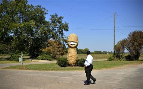 What to know about the Jimmy Carter Smiling Peanut statue