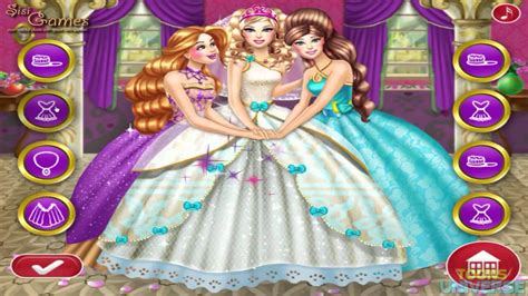 💫 Barbie Princess Wedding Dress Up Game for Girls Part 2 HD - YouTube