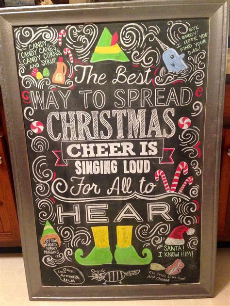 34 Inspiring Christmas Chalkboard Signs Design Ideas - MAGZHOUSE