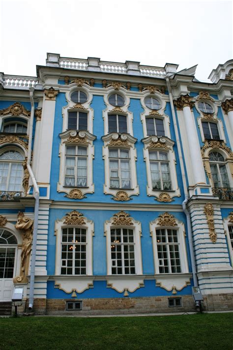 Front Of Palace, Tsarskoe Selo Free Stock Photo - Public Domain Pictures