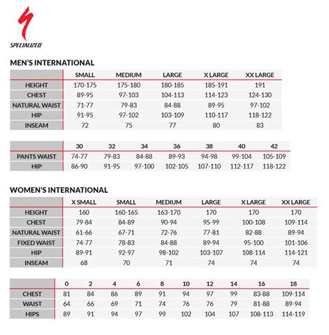 specialised bike size chart Cheaper Than Retail Price> Buy Clothing ...