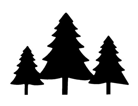 Forest Silhouette Clipart | Free download on ClipArtMag