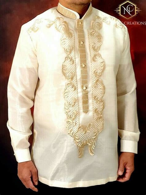 BARONG TAGALOG ARMAN3 With Inner Lining Placket Filipino - Etsy Canada