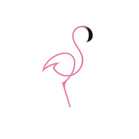 Minimalistic Animal Logomarks in 2020 | Flamingo tattoo, Flamingo logo ...