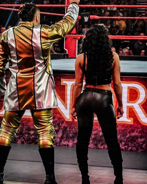 Zelina Vega and Andrade #RAW | Zelina vega, Thea trinidad, Leather pants