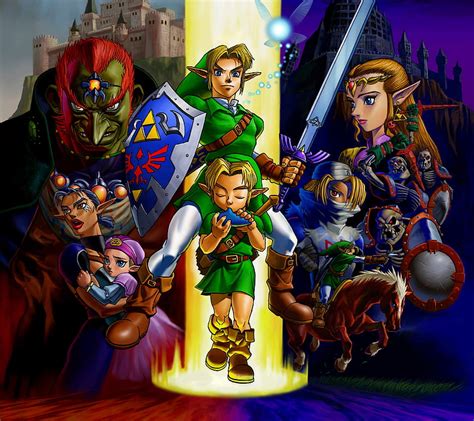 Legend Of Zelda Link Ocarina Of Time Wallpaper