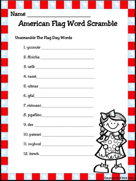 Flag Day Activity Thematic Unit For Primary Grades | Thematic units ...