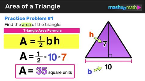 Area of a Triangle Formula Explained! - YouTube