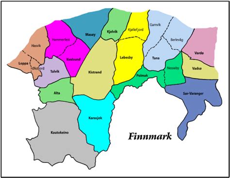 Template:Finnmark Parish Map • FamilySearch