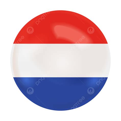 Netherlands Round Glossy Flag, Netherlands Flag, Netherlands Round Flag ...