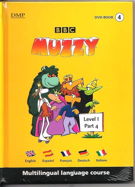 Amazon.com: BBC Muzzy Dvd-book 4: Level I Part 4! Multilingual Language ...