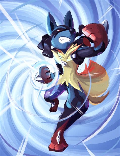 Mega Lucario by suzuran on DeviantArt