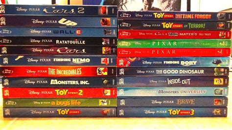 My Complete Disney/Pixar Blu-Ray Collection - 2016 Update - YouTube