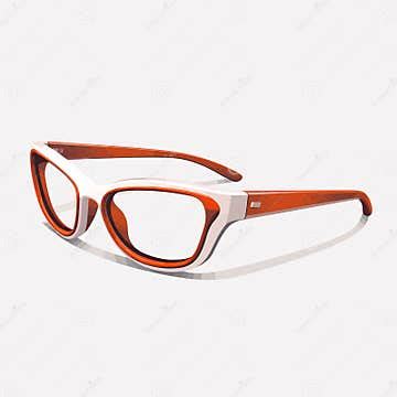 Eye Glasses Side View Vector Flat Minimalistic Isolated Illustration ...