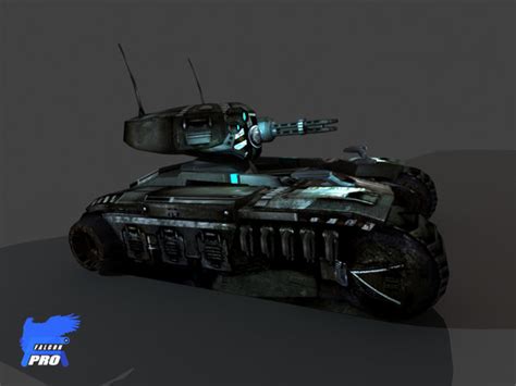 scorpion tank 2020 3d model