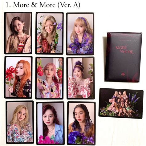 Twice Photocard Official Pre-order Album Photo Trading Card - Etsy