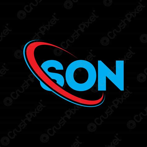 SON logo. SON letter. SON letter logo design. Initials SON - stock ...