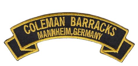 COLEMAN BARRACKS – ARMY BARRACKS