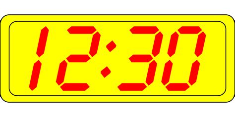 Download Clock, Time, Digital. Royalty-Free Vector Graphic - Pixabay