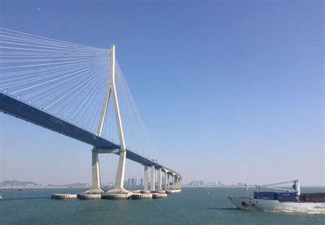 Man Made Structures: Incheon Bridge, South Korea