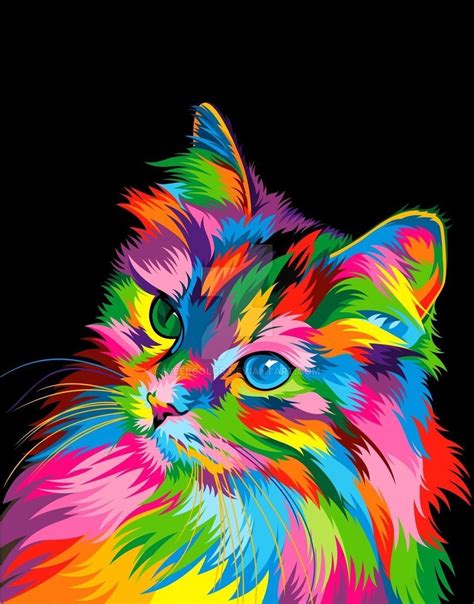 Pin on Art in All Forms | Colorful animal paintings, Animal paintings ...