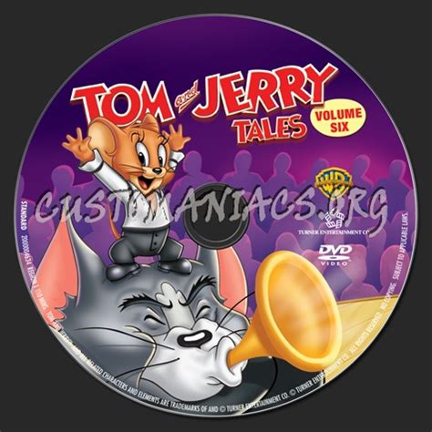 Tom and Jerry Tales Volume 6 dvd label