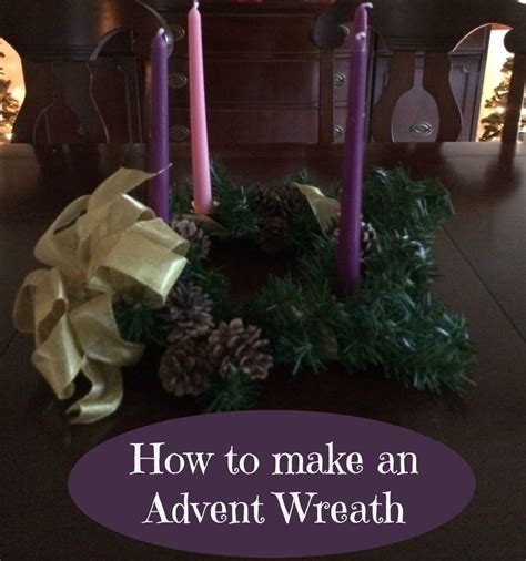 Diy Advent Wreath Catholic - DIY BLOGS