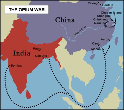 THE FIRST OPIUM WAR 1839 - 1842 (Va)