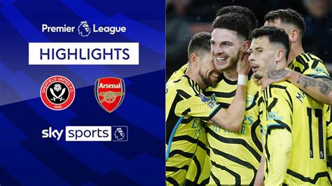 Sheffield United 0-6 Arsenal | Premier League highlights | Football ...