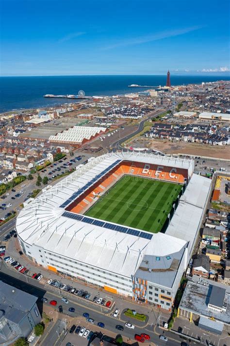 Blackpool Football Club, Bloomfield Road Stadium. Editorial Photo ...