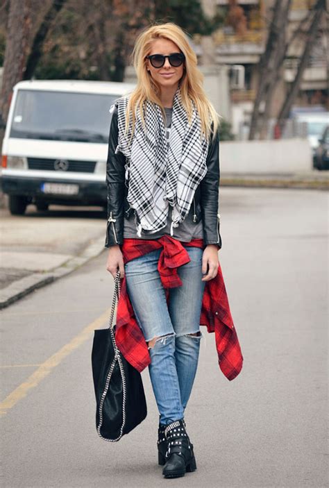 50 Cute Flannel Outfit Ideas for Fall 2014 | StayGlam